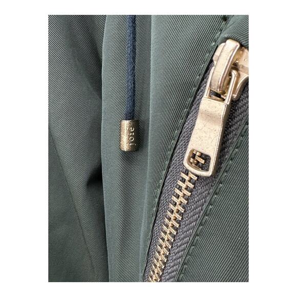 Joie Jacket Womens XS Green Golden Gavi Anorak Coat Shell Faux Fur Vest Gorpcore - Picture 6 of 14